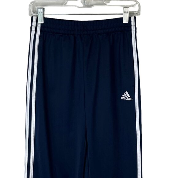 Adidas Sweat Pants Boys Large (14/16) Blue White - Picture 3 of 7